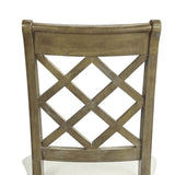 Karsen Beige Linen & Rustic Oak Finish Side Chair B2726P288757