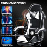 Game Chair, Adult Electronic Gaming Chair, Ergonomically Designed, PU Leather, Lounge Chair with 36074960
