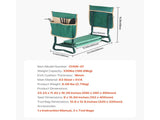 Garden Kneeler Seat, Wide Kneeling Pad, Durable Folding Stool with Tool Pouches, Comfortable Support 14142264
