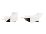 Bloomy 35.5" High-Back Power Recliner Motion Chair, Chiffon White Boucle B2719P238500