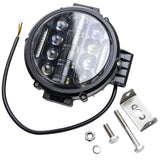 1x 7"inch 200w Round Off Road DRL LED Work Lights For Jeep Bumper Truck Boat 4WD 31398561