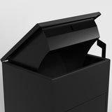 Package Delivery Box for Outside Lock 16.7"L*16.8"W*36.4"H, Heavy-Duty Steel Package Drop Box 46470300