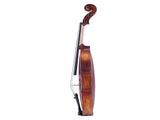 GV200 4/4 Classic Solid Wood Violin Case Bow Violin Strings Rosin Shoulder 12533294