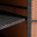 63.5" Outdoor Kitchen Island, Kitchen Storage Island, Cooking Station, Outdoor Grill Cart with N719P243726D