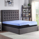 Refresh 12 inch Hybrid Cooling Fast Responding Latex Foam and Coil Adult Mattress, Cal King Size B210P286882