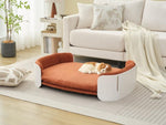 ZUN Scandinavian style Cat Couch Bed, Pet Sofa for Indoor Cats PP Indoor Pet Furniture Elevated Cat Beds 56559376