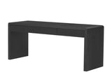 TREXM Rustic Console Table with 3 Fluted Drawers - Solid Wood Veneer Entryway Table Featuring N715P290573B