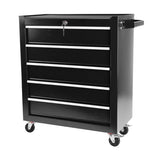 ZUN 5 Drawers Rolling Tool Chest Cabinet with Wheels, Tool Storage Cabinet and Tool Box Organizer for W1239137225
