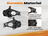 Forged 2" Drop Steering Knuckles For Chevy Silverado GMC Sierra 1500 2WD 2007-2014 98457551