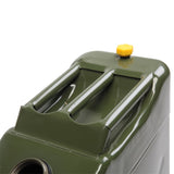 20L Standard Cold-rolled Plate Petrol Diesel Can Gasoline Bucket with Oil Pipe Army Green 86800077