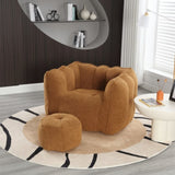 Soft Bean Bag Chair with High Resilient Foamfor living room and bedroom,Comfortable Square W1996P181971