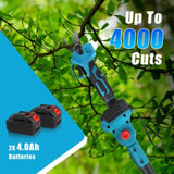 2-in-1 Electric Pruning Shear with Pole - 850W Brushless Motor, 200min Run Time, 4.5-6.3ft Extension 47093163