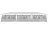 10x30ft Outdoor Pop Up Canopy, Portable Instant Canopy Tent with 8 Sidewalls for Outdoor Events 47765489