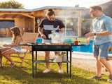 Portable Charcoal Grills for Outdoor BBQ, Foldable Kabob Barbecue Grill for Camping Hibachi BBQ 53025159