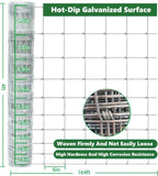 Farm Fence 4ft x 164ft 14Gauge Heavy Zinc Coating Cattle Fence,Galvanized Field Wire Fencing Deer W2286P270226