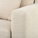 Mirod Comfy 3-seat Sofa with Wooden Legs, Modern for Living Room and Study N760P243326A