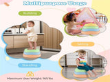 Kids Non-Slip Stepping Stones, 5 Sizes Balance Stones with Storage Bag for Indoor Outdoor 98555590