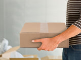 50pcs 14 "x 10" x 4 " thick 3mm corrugated cardboard box in kraft paper 82158982
