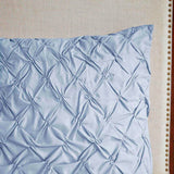 8 Piece Cotton Printed Comforter Set Blue Queen B03597238