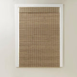 ZUN Bamboo Light Filtering Roman Shade 64"L B035129688