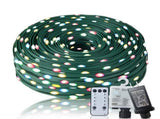 Christmas Rope Lights,1000LED/328Ft Outdoor Decorative String Strobe with 8 Modes/Remote/IP67 24548604