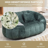 COOLMORE Bean Bag sofa Lazy Sofa Durable Comfort Lounger High Back Bean Bag Chair Couch for Adults W395P181435