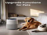 Pet Air Purifier up to 1500 Ft, Enhanced Activated Carbon & 360&deg Grille Air Intake for Hair Odor 82484253