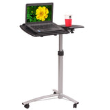 ZUN Home Use Multifunctional Lifting Computer Desk Black 19158853