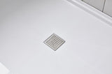 Glasstone shower base SMC solid white finish 6034 W2122P213522