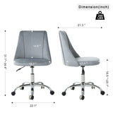 Modern velvet fabric metal legs living room furniture dining chair, plated five-claw legs, soft and W210P217847