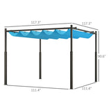 Retractable Pergola Canopy 05097729