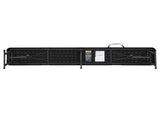6 ft Fold-in-Half Bench with Carrying Handle, Steel Frame, Black 91882302