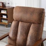 COOLMORE Wood Frame Armchair, Modern Accent Chair Lounge Chair for Living Room W1539P152197
