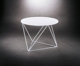 Epidia White color Display & Utility Accent Table B2726P243242