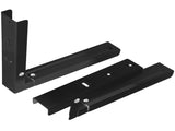 L-Shaped Microwave Wall Mount Shelf, Rust Resistant Carbon Steel Bracket with 35KG Weight Capacity, 70263892