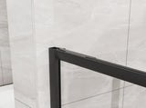 Goodyo 32"-36" W x 72" H Expandable Square Shower Enclosure, Sliding Corner Shower Door with SGCC D163170157