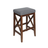 SADDLE BARSTOOL 65637.00CHAR