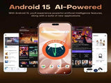A17 Pro Max 5G Android 15 Smartphone, 6.8' FHD Display, 8GB RAM 256GB Storage, 72MP Front & 108MP 40696331