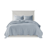 King/Cal King 3 Piece Reversible Scalloped Edge Quilt Set B035129070