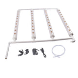Wall Mounted Hydroponics Growing Planting System Kit, Soilless Cultivation PVC Pipes for Gardening 37839200