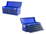 20-inch Steel Portable Tool Box With Drawers - Tool Storage Box Organizer With Metal Lock Closure 67419346
