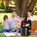 Cooler Backpack 36 Can Leakproof Insulated Cooler Backpack with 25L/6.6Gal for Picnic Camping Beach 99267236