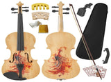 Professional 4/4 Full-Size Violin - Premium Sound, Durable & Lightweight Design with Complete 34004834