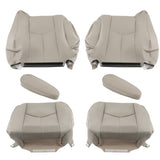 Front Leather Seat Cover Light Tan Fit Chevy Tahoe GMC Yukon 2003-2005-2006 71912822