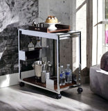 Lisses Chrome Finish Serving Cart B2726P286818