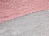 Oversized Bean Bag Chairs,Multicolor Faux Fur Couch Filled with Shredded Sponge,Large Lounger Sofa 46673275