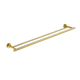 23.6 Inch Double Bar, Bathroom Bar Wall Mount, 304 Stainless Steel Bathroom Racks 10249810