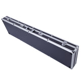 135*35*12cm Aluminum New Framed Locking Gun Pistol HandGun Lock Box Hard Storage Carry Case Black 55542450