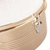 13" & 14" Timbales Drum Set with Stand and Cowbell Golden 14189805