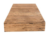 ZUN Ultramodern Low Laying Solid Wood Coffee Table B02441960